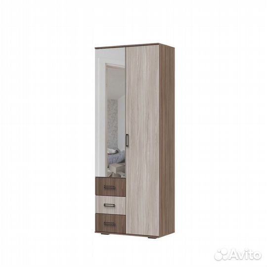 Шкаф 2-х ств яна шк 751 ясень шимо