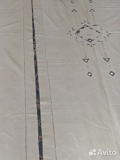 Антикварные шторы решилье лен