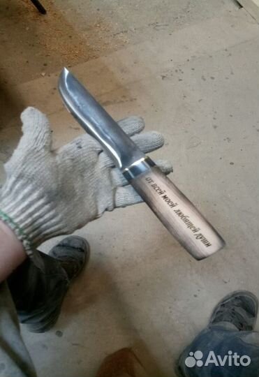 Нож охотничий ручной работы