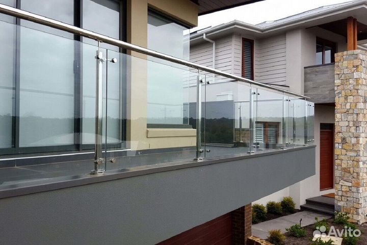 Ограждения из стекла любой толщины