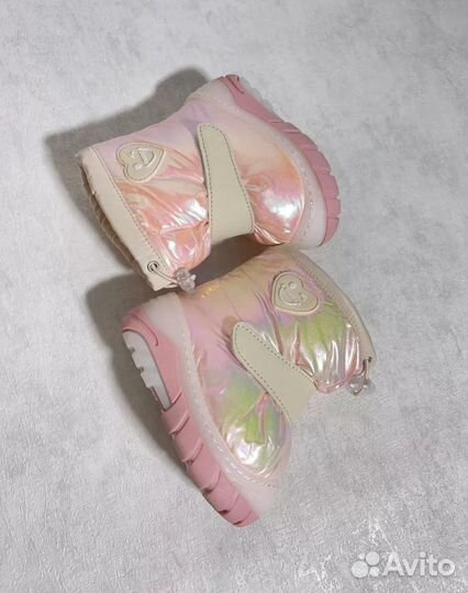 Зимние сапожки- дутики р. 20