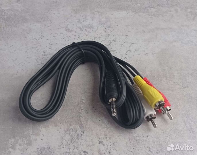 Кабель 3RCA - mini jack 3.5мм (CCA-4P2R)