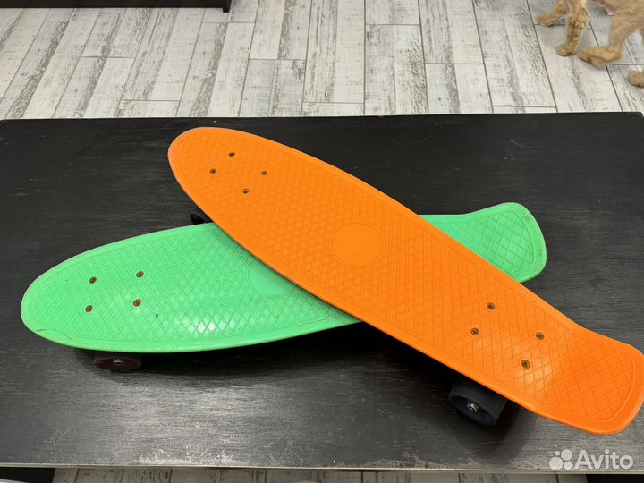 Круизер или пенниборд rgx, детский две штуки