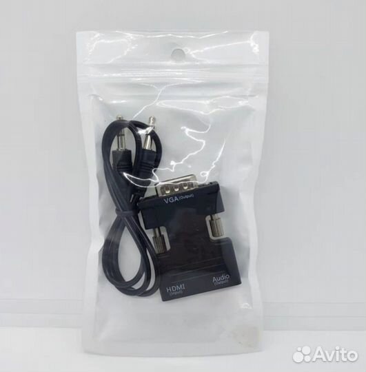 Адаптер -Переходник hdma-VGA с аудиовыходом