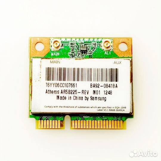 Модуль Wi-Fi Atheros AR5B225 Samsung BA92-08418A
