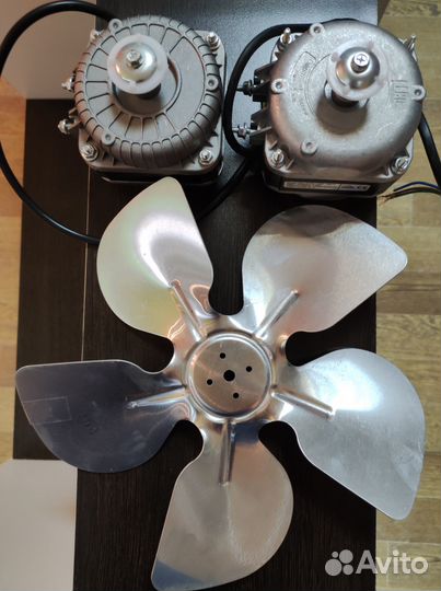 Микродвигатели, вентиляторы обдува, крыльчатки