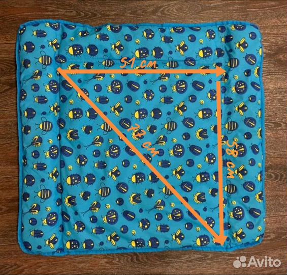 Матрасик (коврик) для пеленальной доски или комода