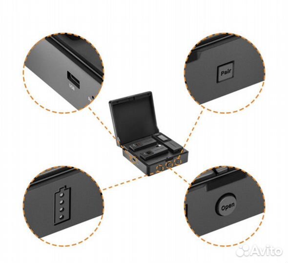 Радиосистема CoMica VDLive10 Mi Чёрная