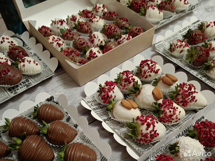 Клубника в шоколаде