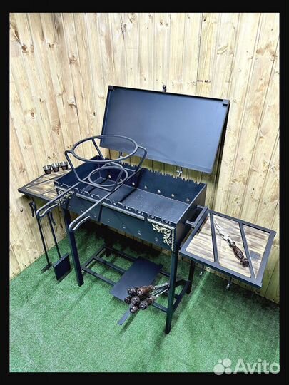 Мангал 4-6 мм с крышкой