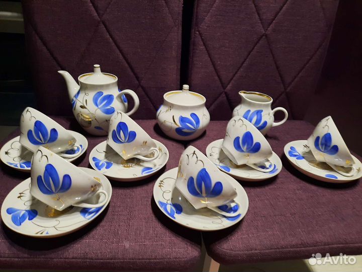 Чайный сервиз Дулево фарфор