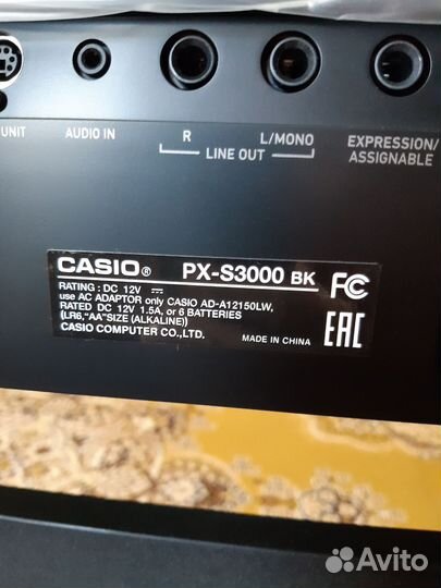 Цифровое пианино casio privia PX-S3000BK