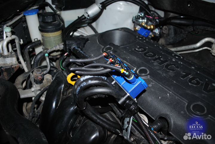 Установка Гбо BRC, Digitronic, Landi Renzo, Omvl