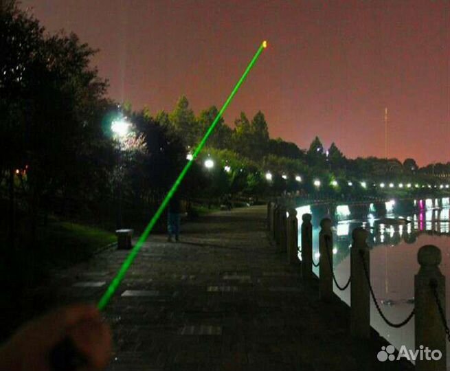 Мощная лазерная указка на 5.000 метров, лазер