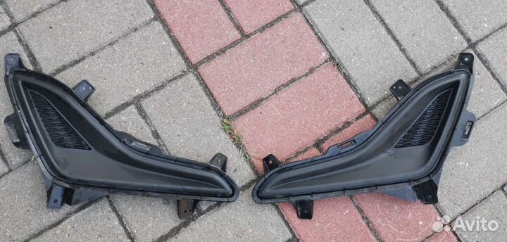 Заглушки на Птф hyundai elantra md