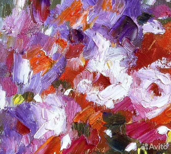 Картина маслом Букет цветов