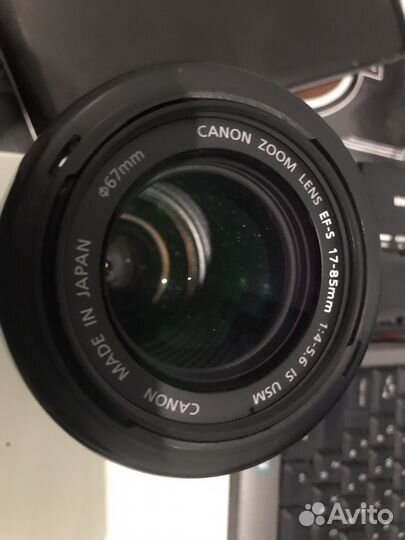 Объектив canon EF-S 17-85