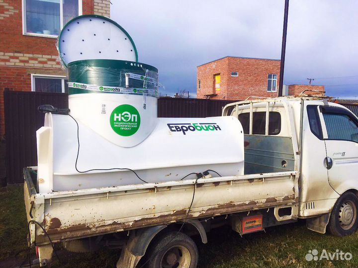 Септик от производителя с установкой