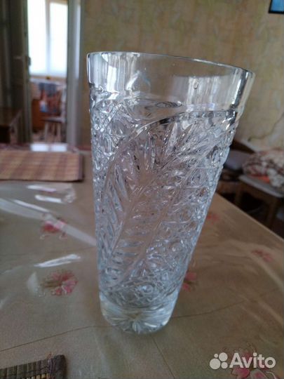 Ваза хрустальная СССР