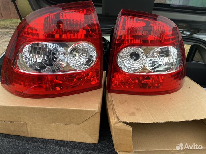 Задние стопы на priora