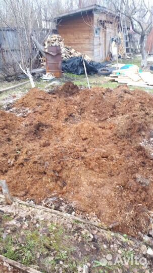 Навоз в мешках