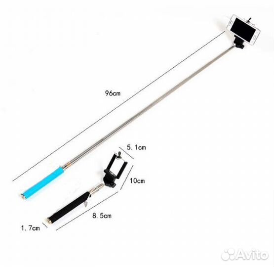 Штатив/Монопод/Селфи палка большая