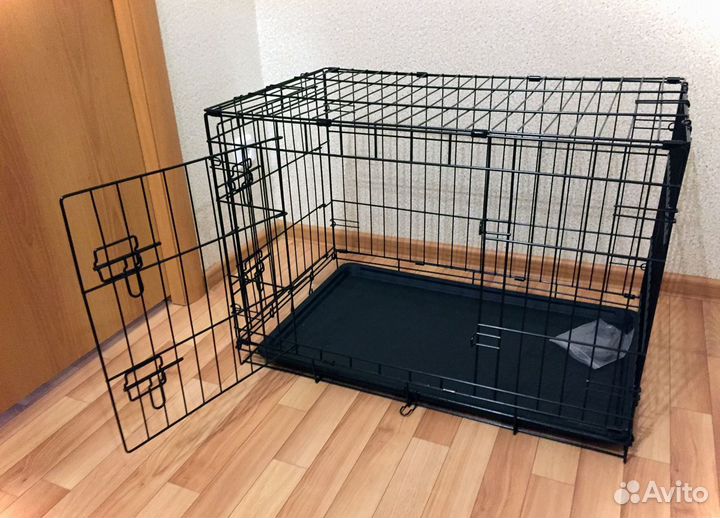 Клетка для собак и кошек в перелет с 1 дверью