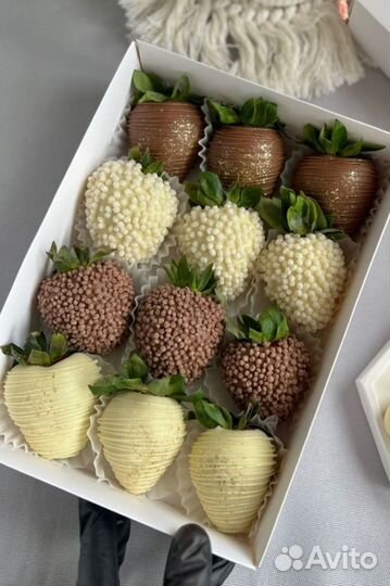 Клубника в шоколаде: только премиальный шоколад