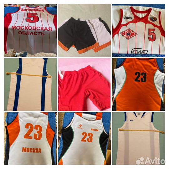 Баскетбольные майки и шорты