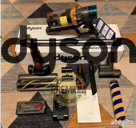 Беспроводной Пылесос Dyson V15S Detect Absolute (Н