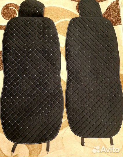 Чехлы на передние сиденья автомобиля новые