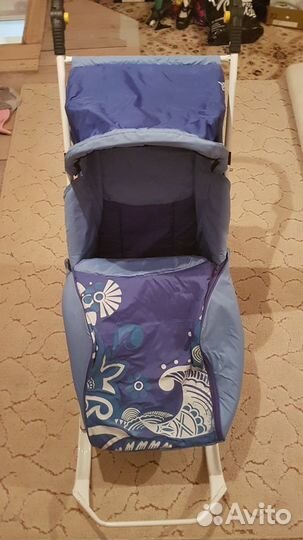 Коляска санки