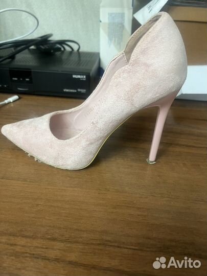 Туфли замшевые 35 размер