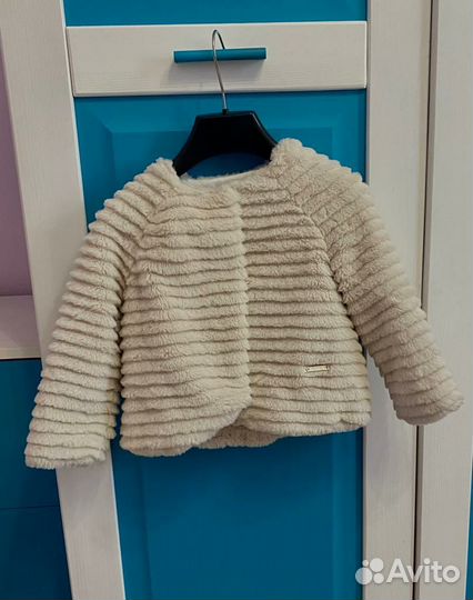 Меховая кофточка (болеро) mayoral