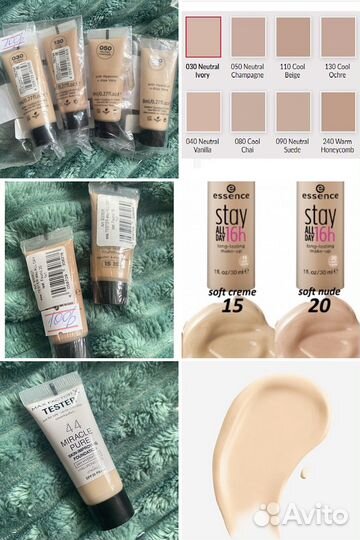 Essence, VivSabo, Note тестера (запечатанные)