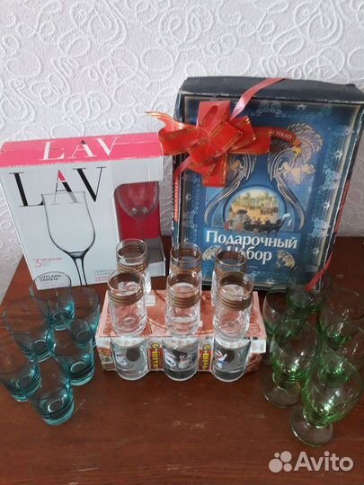 Фужеры,стопки,рюмки,стаканы