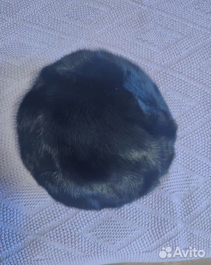 Новый Норковый берет мягкий