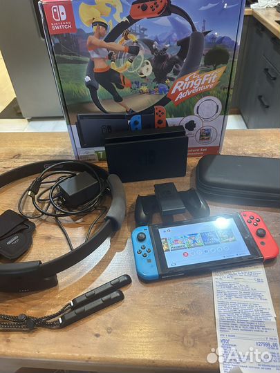 Nintendo switch rev 2 ring fit