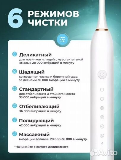 Электрическая зубная щетка