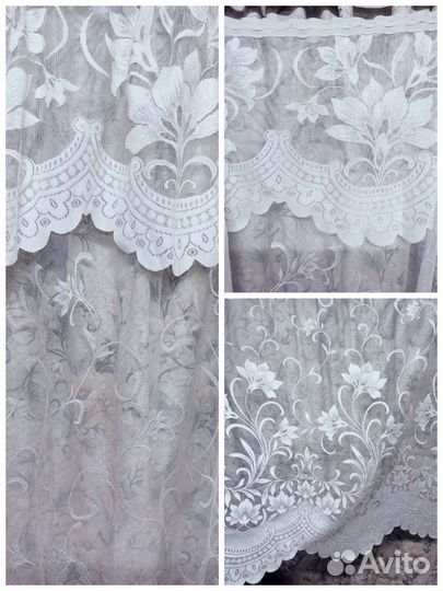 Занавески длинные в ассортименте