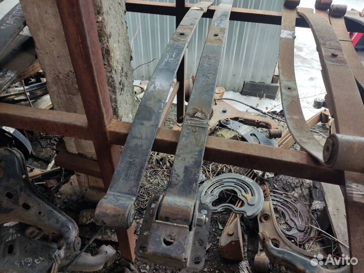 Рессоры задние 18мм Рено Мастер, Мовано 98-10г