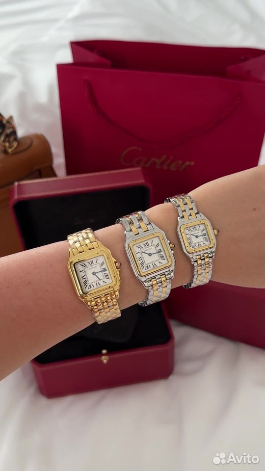 Часы Cartier panthere все размеры