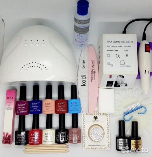 Набор для маникюра и педикюра,наращивания