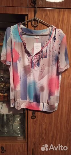 Massimo dutti блузка лен