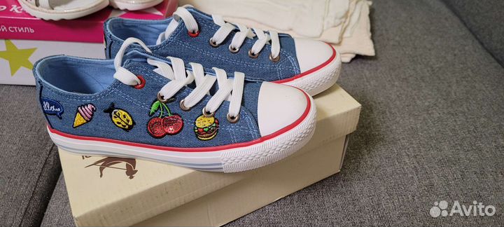 Кеды для девочки новые