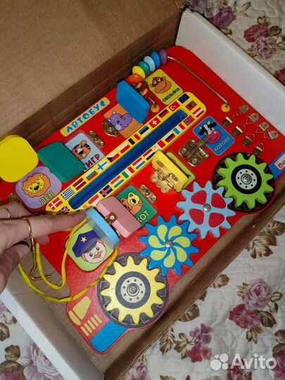 Бизиборд Alatoys автобус