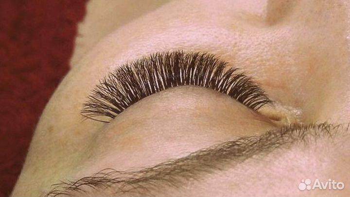 Наращивание ресниц на дому