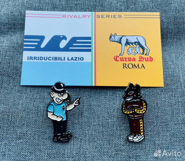 Значки Лацио Рома футбол