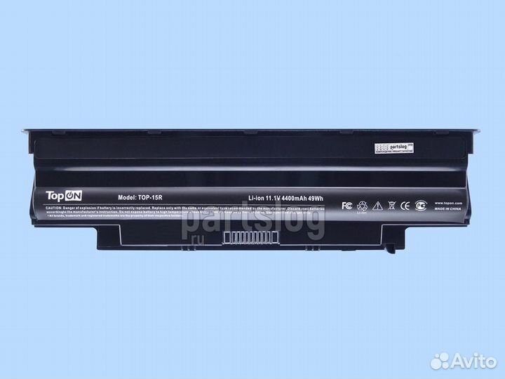 Аккумулятор TOP-15R для Dell J1KND 11.1V 4400mAh 4