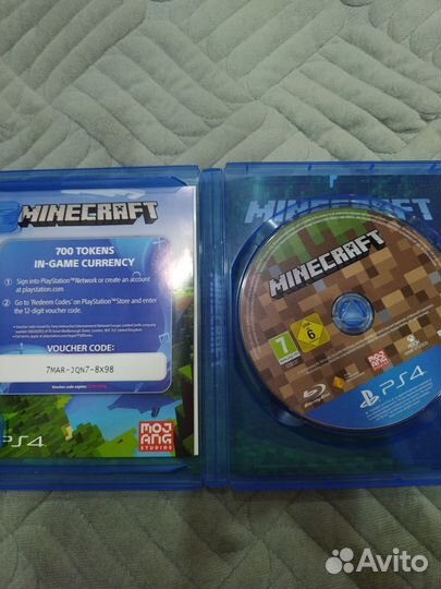 Minecraft для ps4